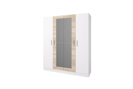 Шкаф Лейла (Ш-1600 х В-1900 х Г-466 мм)/Разные Цвета