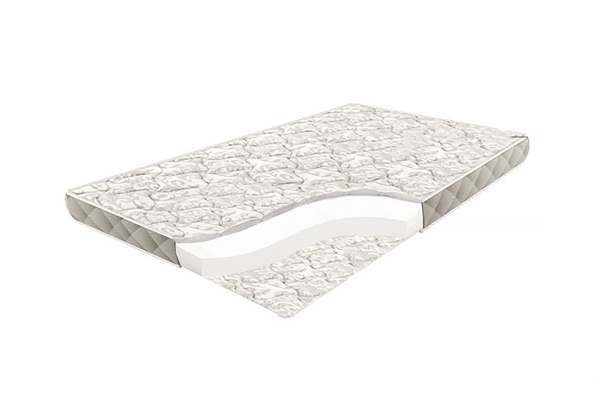 Наматрасник с пенополиуретаном скрученный