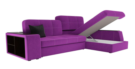 Диван Угловой Брюссель Ш-2600 х Г-1750 х В-950 мм/Спальное место Ш-1500 х Г-2000 мм/Разные Цвета