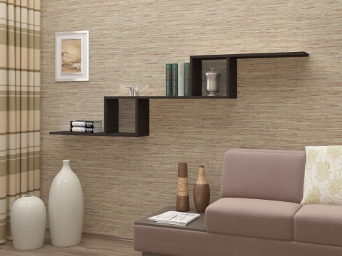 Полка №33/Разные Цвета (Ш-1640 х В-550 х Г-150 мм)