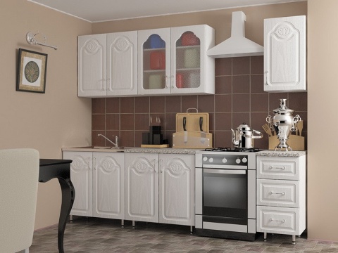 Кухонный Гарнитур Лотос МДФ 1600/1700/1800/2000 мм